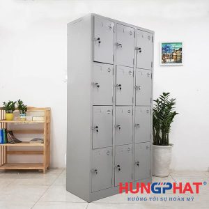 Tủ sắt locker 12 ngăn 3 cột